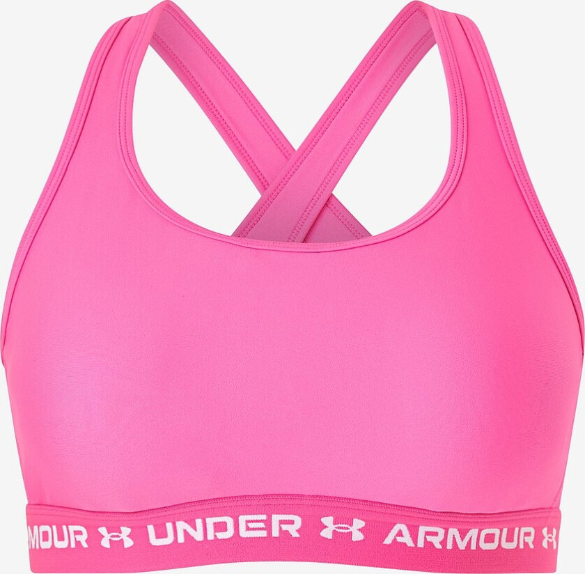 Sports-BH UA Crossback Mid Bra& - Rosa