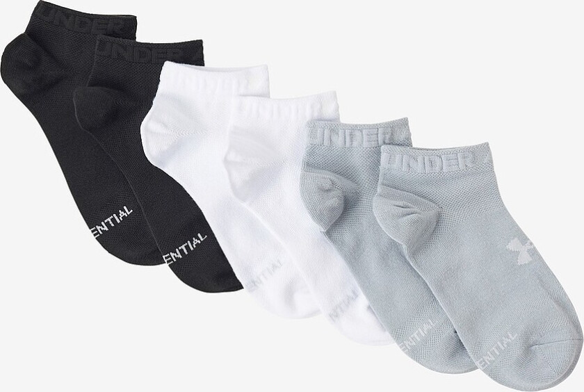 Ankelsokker Unisex UA Essential 6-pack Low - Svart