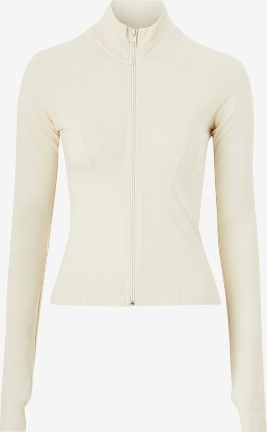 Topp Soft Touch Zip Jacket - Hvit
