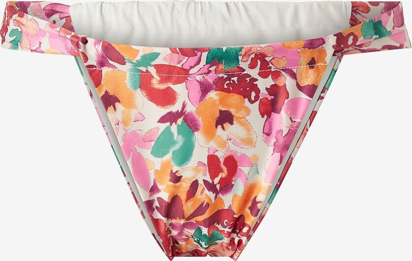 Bikinitruser Gathered Bikini Tanga - Rosa