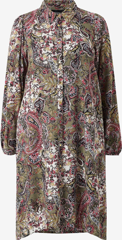 Skjortekjole Demi Shirt Dress - Grønn