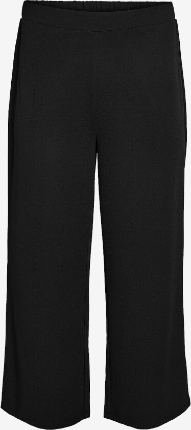 Bukser nmBob H/W Elastic Wide Pant Jrs - Svart