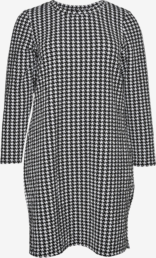 Kjole vmcBena LS Abk Dress Jrs Curve - Svart