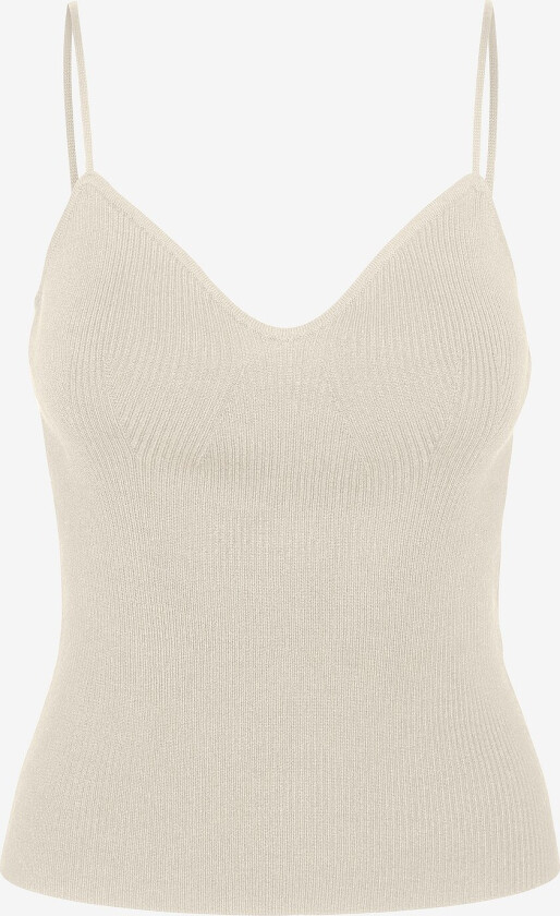 Topp vmWillow SL Strap Top - Beige