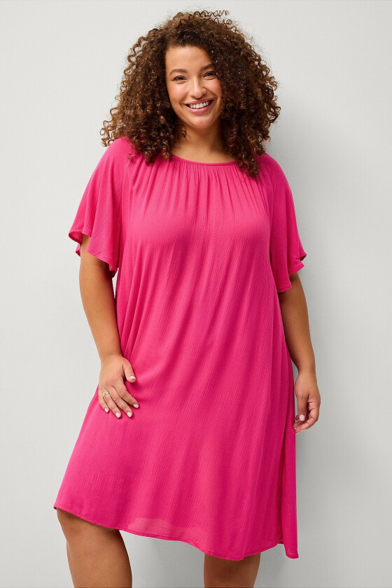 Kjole eRose S/S Abk Dress - Rosa