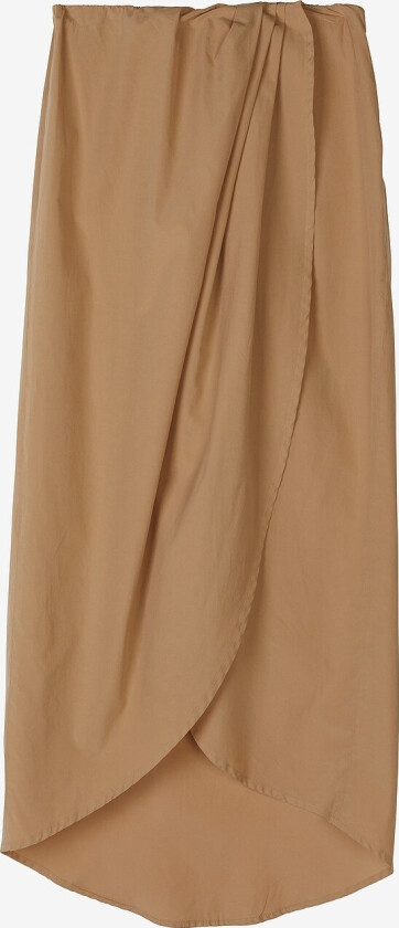 Omslagsskjørt Joelyn Skirt - Beige
