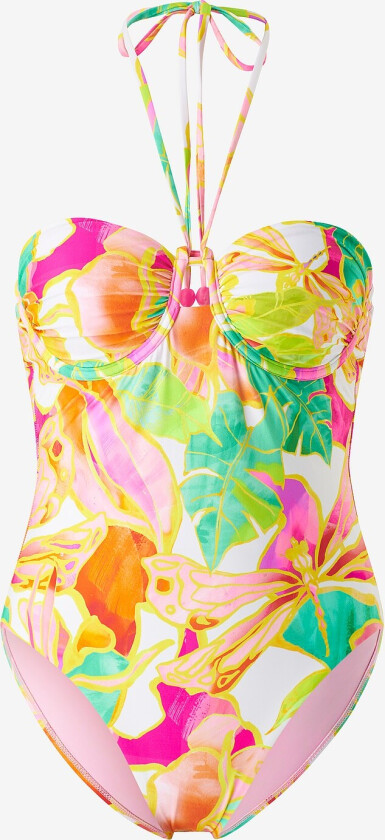 Badedrakt Bandeau One Piece - Rosa