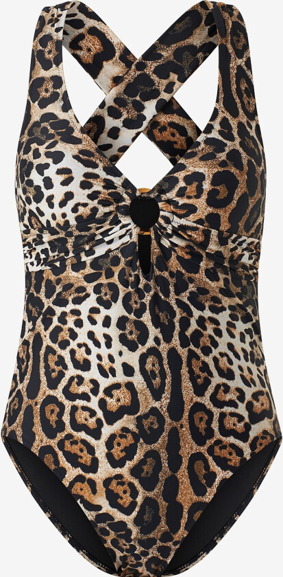 Badedrakt Halter Onepiece - Svart