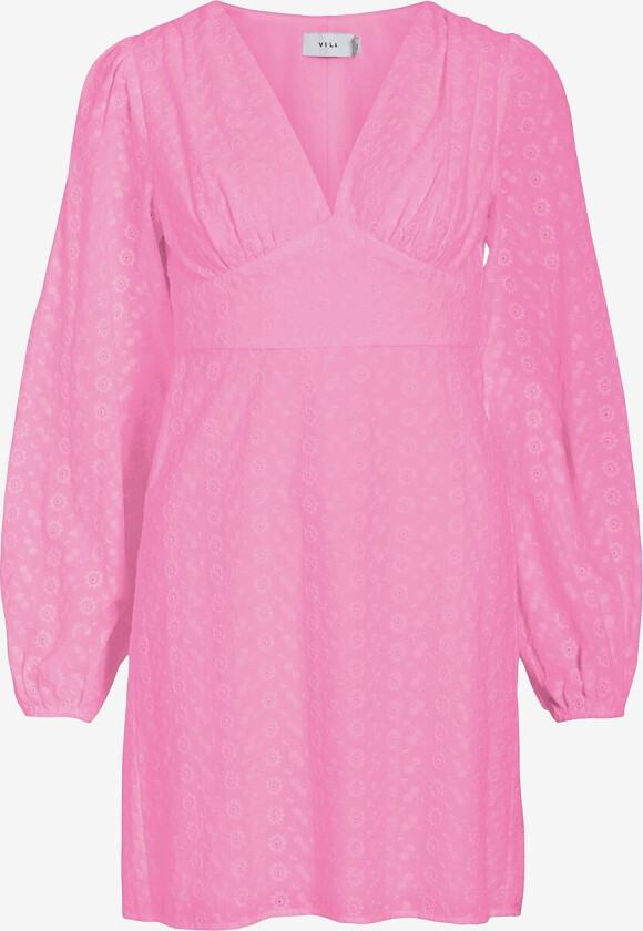 Kjole viMalina L/S Short Dress - Rosa