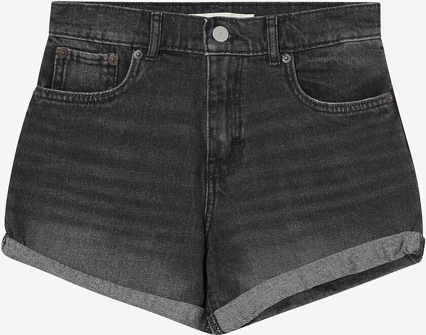 Jeans-shorts Lvg Mini Mom Short w/ Roll Cuf - Blå