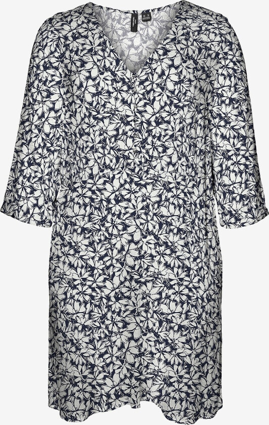 Kjole vmcMenny 3/4 Sleeve Short Dress Wwn - Blå