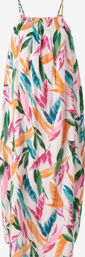 Maxikjole vmcKleo S/L Dress Wvn Btq Cur - Rosa