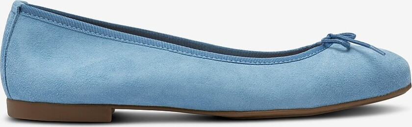 Ballerinasko biaMadison Ballerina Suede - Blå