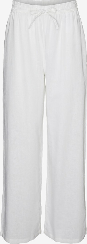 Bukser vmLinn Pants Wvn - Hvit
