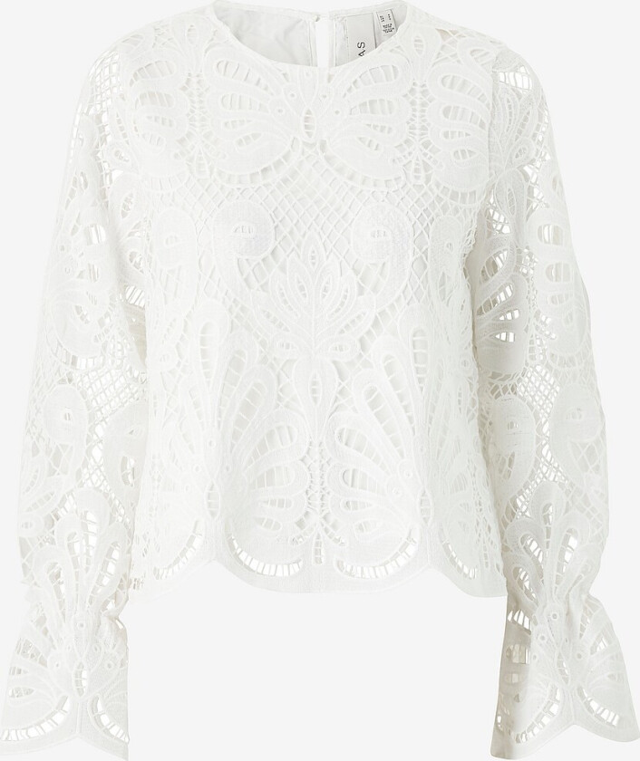 Topp yasAlbi LS Top - EX - Hvit