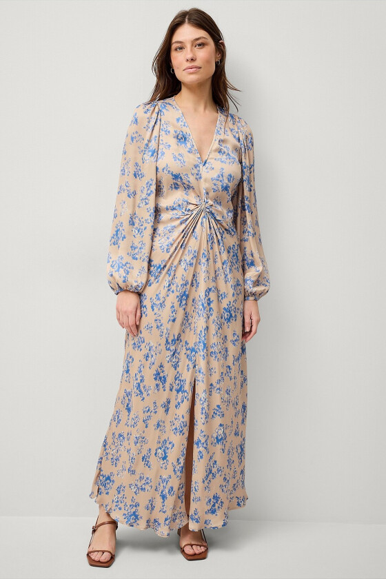 Maxikjole Riss Dress - Blå