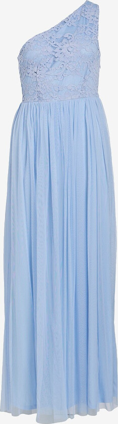 Maxikjole viUlricana Oneshoulder Maxi Dress - Blå