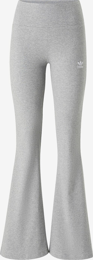 Tights Essentials Rib Flared Tights - Grå