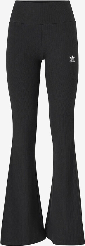 Tights Essentials Rib Flared Tights - Svart