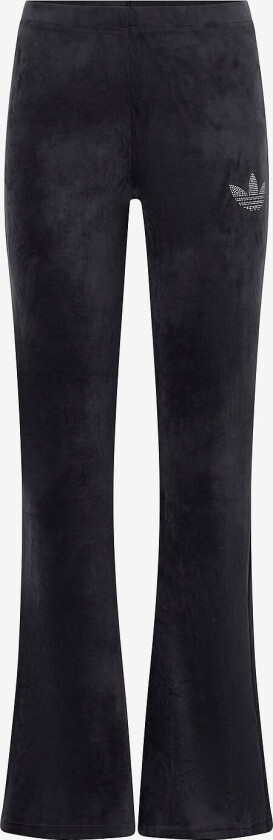 Velurbukser Bling Flares - Svart