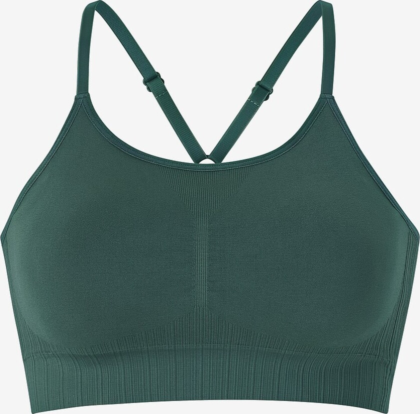 Sports-BH hmlMt Define Seamless Padded Bra - Grønn