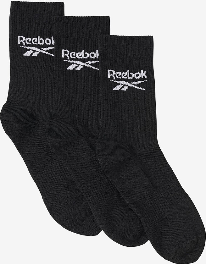 Sokker Sock Crew With Half 3-pakning - Svart