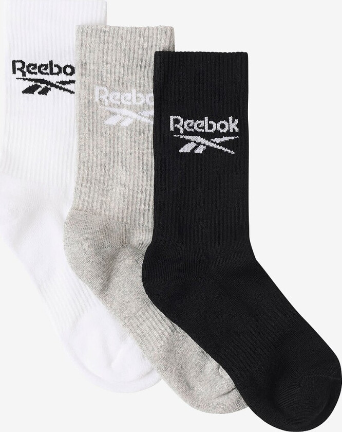 Sokker Sock Crew With Half 3-pakning - Grå