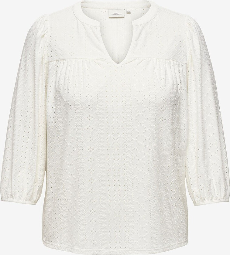 Topp carSandra 3/4 Split Top - Hvit