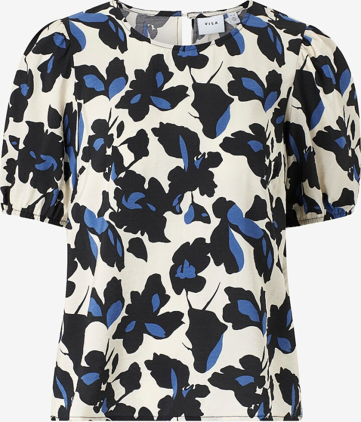 Topp viDogma Nia O-neck 2/4 Top - Beige
