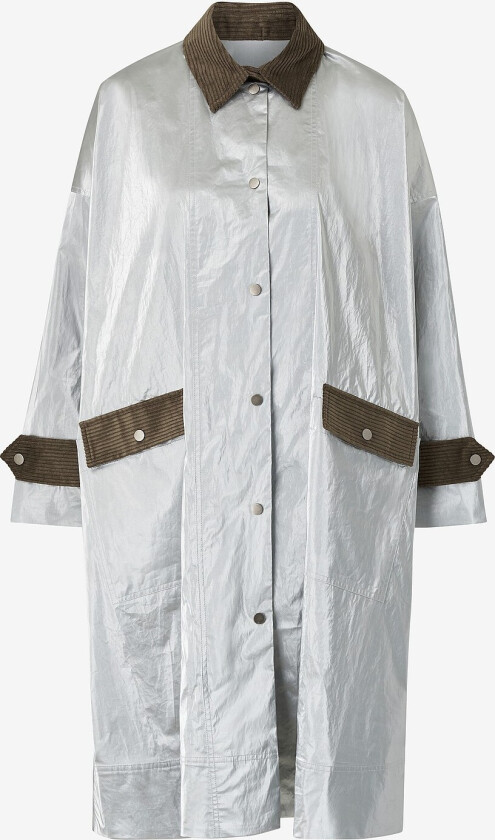 Kåpe Coat - Sølv