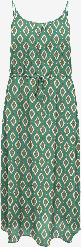 Maxikjole carLux Life Strap Maxi Dress - Grønn