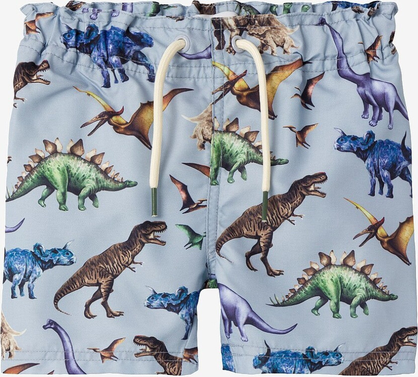 Bilde av Badebukse nmmZimon Long Swim Shorts - Blå