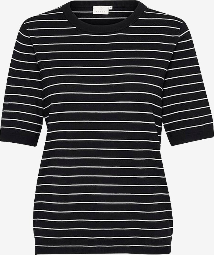 Genser Kamala Striped Knit - Svart