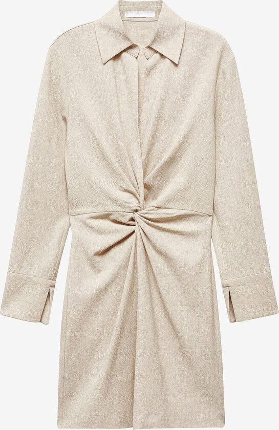 Kjole Dress Julinda - Beige