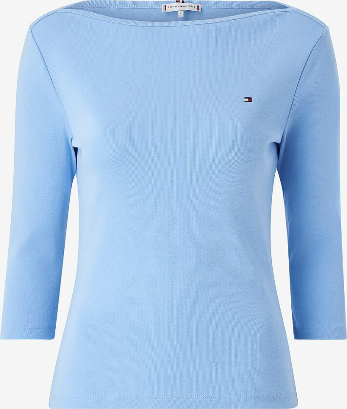 Topp New Cody Slim Boat-nk 3/4 Slv - Blå