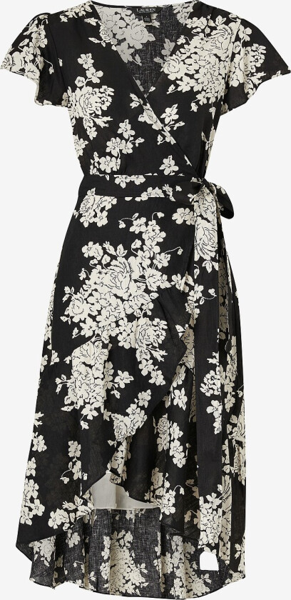Kjole i lin Day Dress - Flerfarget