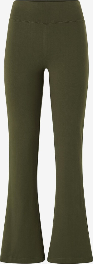 Leggings High Waist Flare Leggins - Grønn