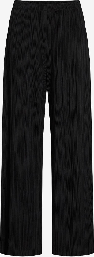 Bukser viPlisa HW Wide Pants - Svart