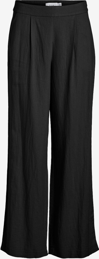 Bukser viJolanda HW Pleated Pants - Svart