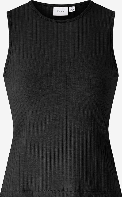 Topp viRibini S/L Tank Top - Svart