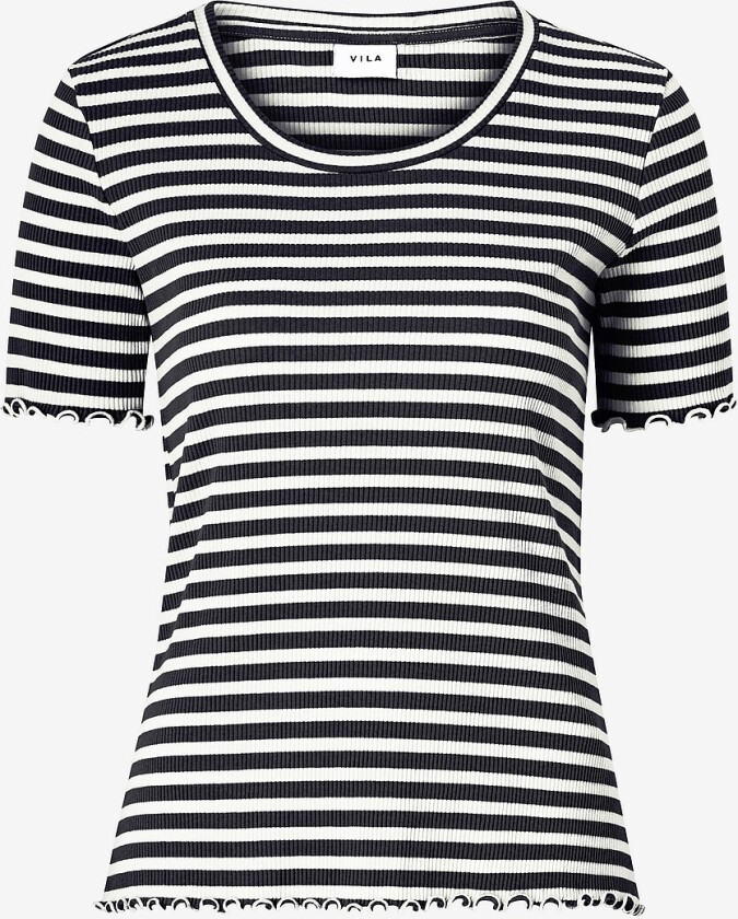 Topp viThessa S/S Top - Svart