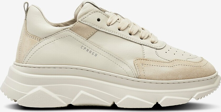 Joggesko Cph46 Leather Mix - Hvit