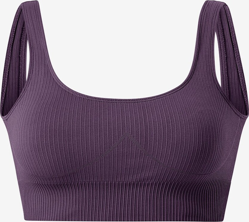 Sports-bh Ribbed Seamless Bra - Lilla
