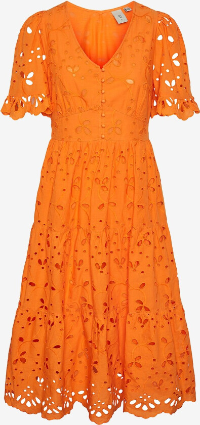 Kjole yasKanikka 2/4 Midi Dress - Orange