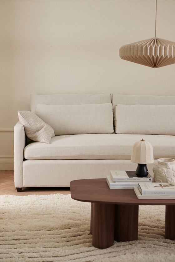 Sofa Waldina 3-seters - Beige