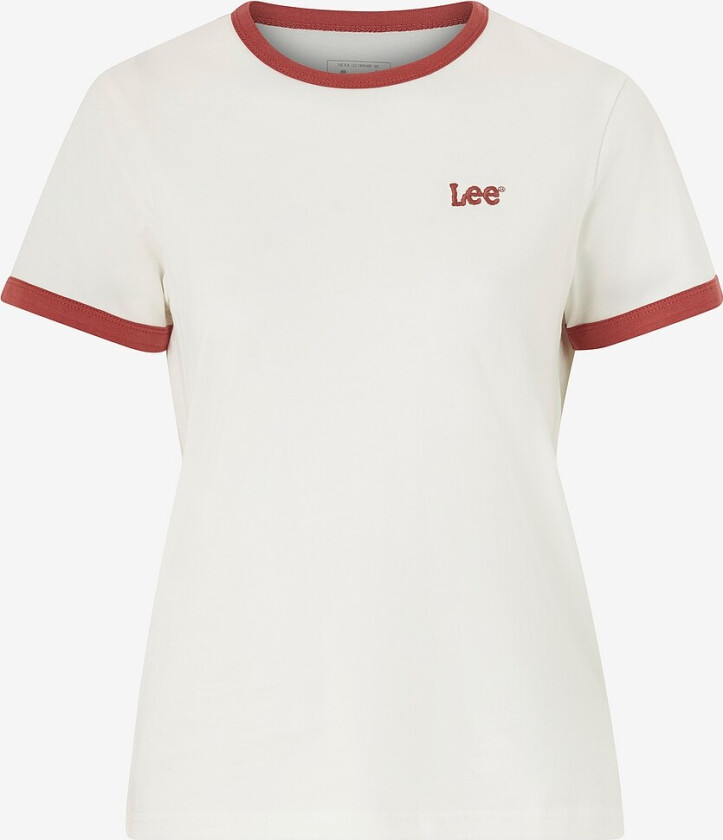 Topp Ringer Tee - Hvit