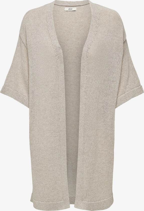 Kardigan jdyShine Life L/S Open Kimono Knt - Hvit