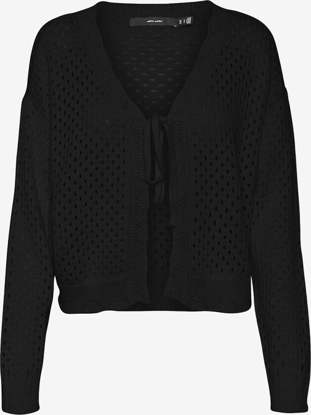 Kardigan vmKailey LS V-neck Cardigan GA CO B - Svart