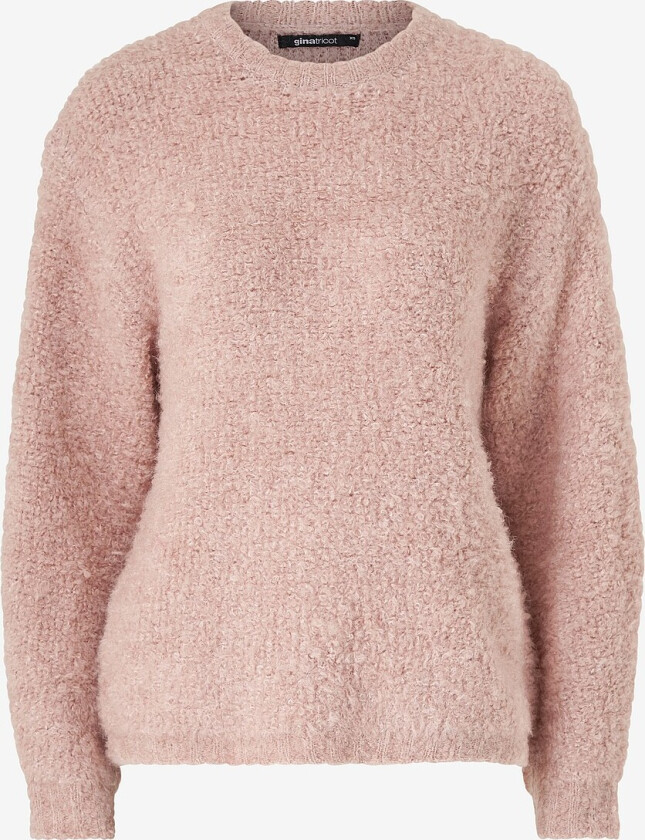 Genser Boucle Knitted Sweater - Lilla