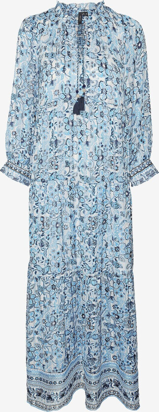 Maxikjole vmHedi 7/8 Maxi Dress Wvn - Blå